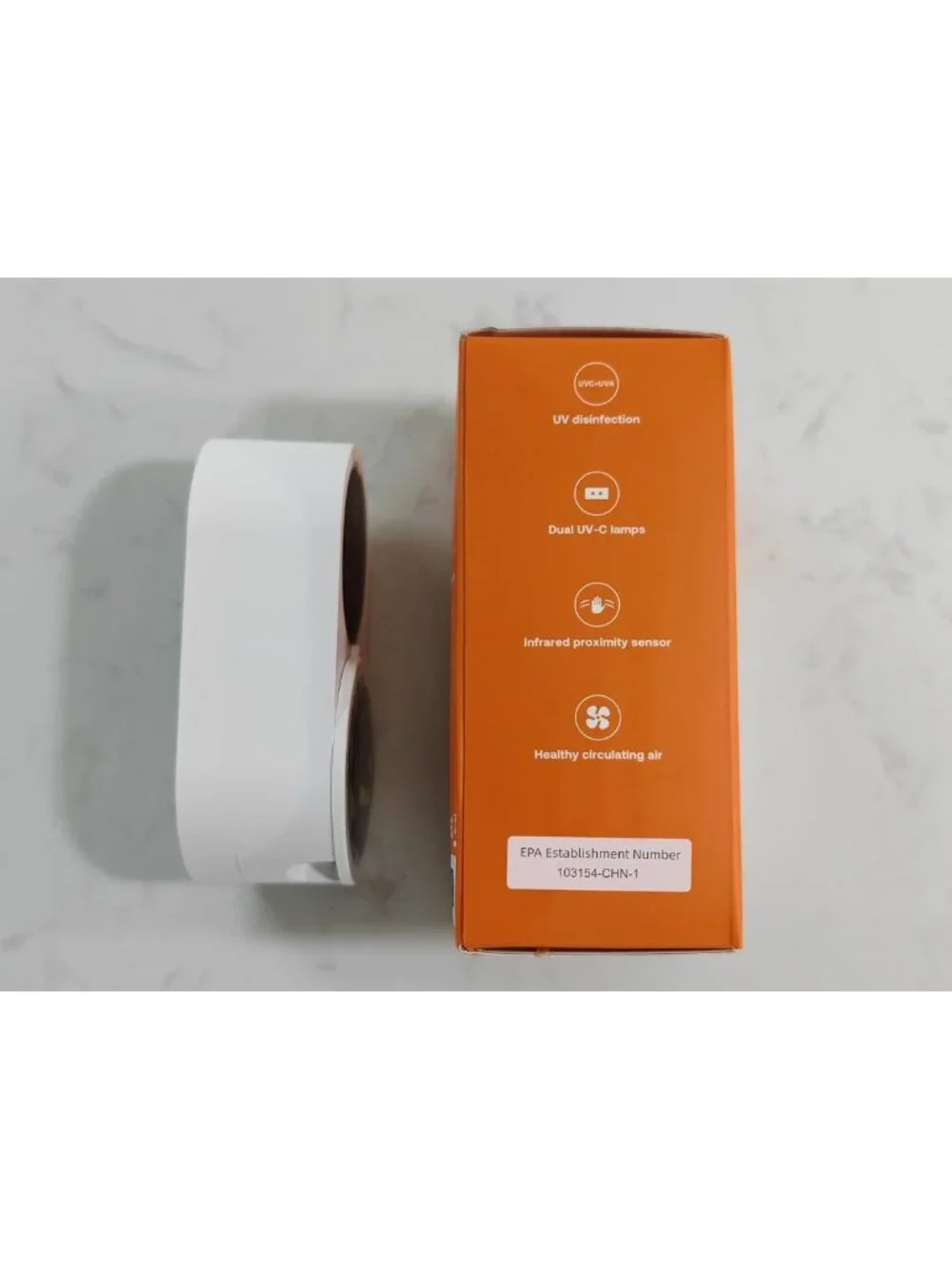 Wall-Mounted Toothbrush Holder with Infrared Sensing, Air Drying & LED Display
